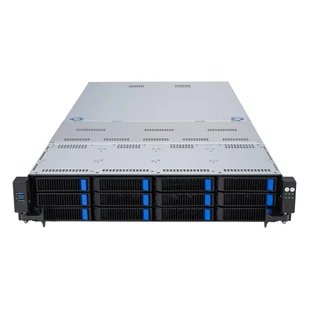 Asus Rack (2U) RS720A-E12-RS12 AMD Epyc 9004 (8x NVMe, 4x SATA/SAS, 2xM.2, 4xGPU, 2x10Gbe, IPMI, 1+1 2600W) 90SF02E1-M00BZ0 - Serwery - miniaturka - grafika 1