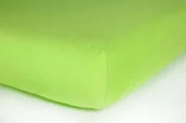 Prześcieradła dla dzieci - Prześcieradło Frotte Z Gumką 60x120 Limonka Zieleń - miniaturka - grafika 1