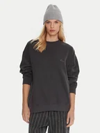 Bluzy damskie - Quiksilver Bluza Essential Crew EQWFT03190 Szary Standard Fit - miniaturka - grafika 1