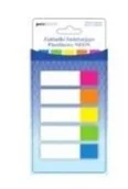 Podręczniki dla liceum - Zakładki indeksujące neon 2x45mm 5x25szt plastik - miniaturka - grafika 1