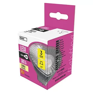 EMOS Żarówka LED CLASSIC 4,5W G5,3 3000K ZQ8433 - Żarówki LED - miniaturka - grafika 1