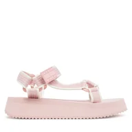 Sandały damskie - Sandały Tommy Jeans Tjw Eva Sandal EN0EN02747 Różowy - miniaturka - grafika 1