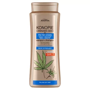 Joanna Konopie Szampon wzmacniający 400 ml - Szampony do włosów - miniaturka - grafika 1