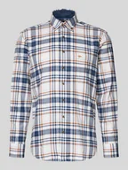 Koszule męskie - Koszula casualowa o kroju regular fit z kołnierzykiem typu button down - miniaturka - grafika 1