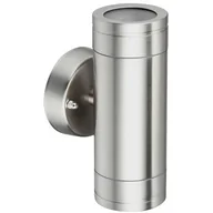 Lampy ogrodowe - Polux Kinkiet ogrodowy OLIMP SG672 2xGU10 INOX zł 2088 (208835) - miniaturka - grafika 1