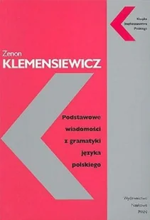 Podstawowe wiadomości z gramatyki języka polskiego - Filologia i językoznawstwo - miniaturka - grafika 1