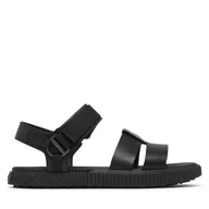 Sandały damskie - Sandały Sorel ONA AVE™ Women's Ankle Strap 2113191 Czarny - miniaturka - grafika 1