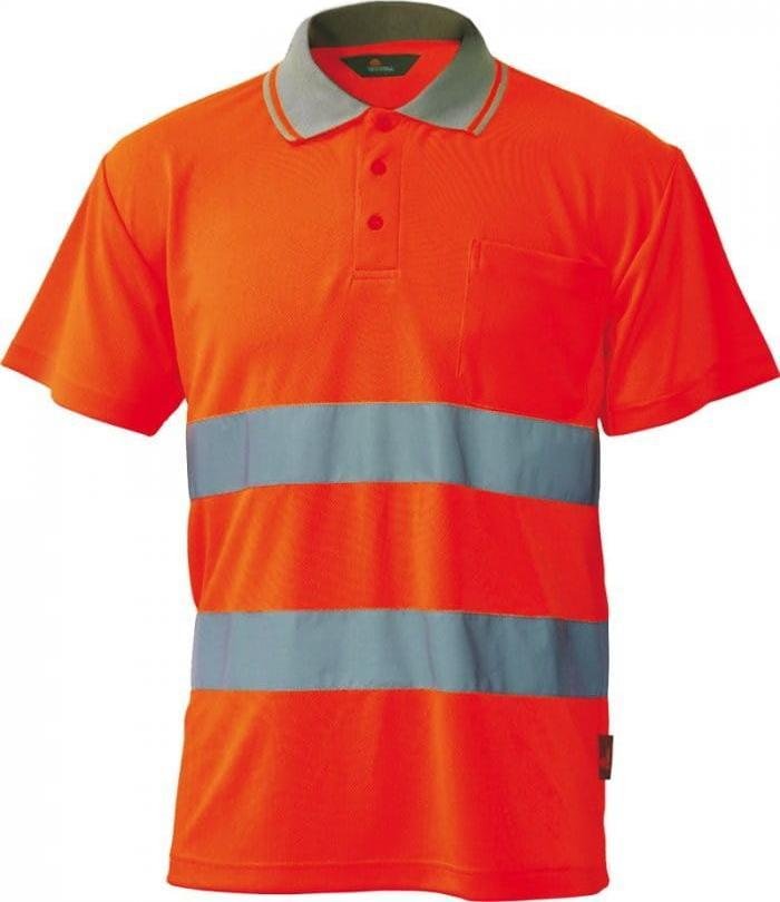 VIZWELL KOSZULKA POLO OSTRZEGAWCZA POMAR.XXXL VWPS01-BO/XXXL VIZWELL