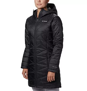 Columbia Damska kurtka z kapturem Mighty Lite Czarny 3X - Kurtki damskie - miniaturka - grafika 1