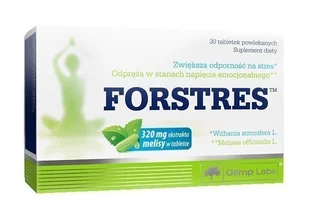 Olimp LABORATORIES FORSTRES 30 tabletek powlekanych - Układ nerwowy - miniaturka - grafika 1