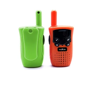 Maxlife MXWT-100 pomarańczowo - zielony - Krótkofalówki - miniaturka - grafika 1