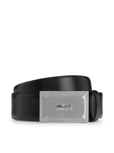 Boss Pasek Męski 50496735 Czarny - Paski - miniaturka - grafika 1