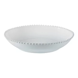 Biała kamionkowa misa na makaron Costa Nova Pearl, ⌀ 34 cm - Miski i półmiski - miniaturka - grafika 1