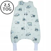 Śpiworki dla dzieci - Śpiworek z nogawkami 104-122 L Całoroczny WZORY! - miniaturka - grafika 1