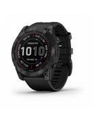 Smartwatch - Garmin Fenix 7S Sapphire Solar DLC 010-02539-25 Czarny - miniaturka - grafika 1