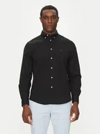 Koszule męskie - Tommy Hilfiger Koszula Core Flex MW0MW39988 Czarny Regular Fit - miniaturka - grafika 1