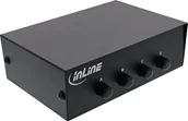 Rozgałęźniki - InLine InLine® Serial switch manual 4-port, RS232, 9-pin Sub-D - miniaturka - grafika 1