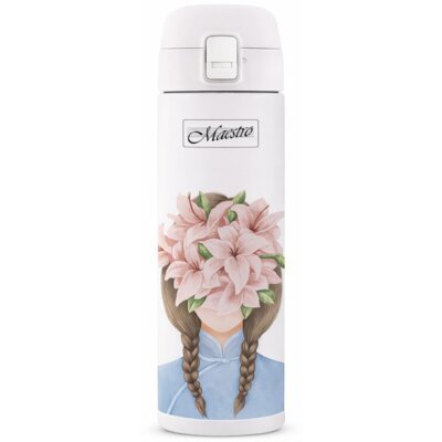 Kubek termiczny MAESTRO Girl MR-1634-B Wielokolorowy 400 ml