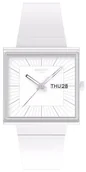 Zegarki męskie - Zegarek Swatch SO34W700 WHAT IF…ALLWHITE? - miniaturka - grafika 1