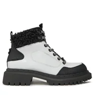 Botki damskie - Trapery Desigual 22WSTP06 Czarny - miniaturka - grafika 1