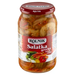ROLNIK Sałatka grecka 900 ml - Owoce w puszkach i słoikach - miniaturka - grafika 1