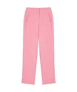 IPEKYOL Wysokie Stan Trouser Szorty Damskie, Różowy, 38 - Spodenki damskie - miniaturka - grafika 1