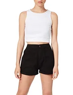 Spodenki damskie - Inside Damskie szorty dżinsowe, czarny (czarny 1), 42 PL - miniaturka - grafika 1