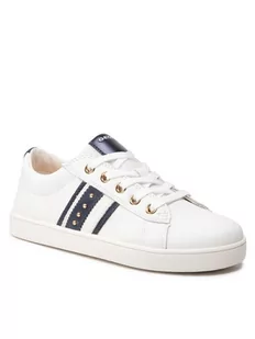Geox Sneakersy J Kathe G. F J16EUF 00085 C0899 M Biały - Buty dla dziewczynek - miniaturka - grafika 1