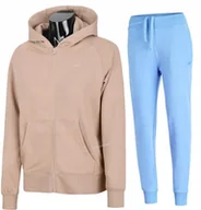 Spodnie sportowe damskie - 4F DAMSKI DRES BAWEĹNA KOMPLET BLUZA SPODNIE / rozm XXL - miniaturka - grafika 1