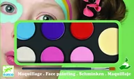 Zabawki kreatywne - Djeco Farby do malowania twarzy (Sweet) - miniaturka - grafika 1