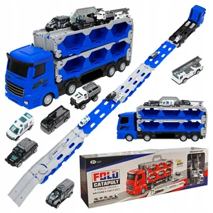 Wyrzutnia Autek Dla Dzieci Tor Ciężarówka Laweta Tir 175 Cm+ 6 X Resoraki - Samochody i pojazdy dla dzieci Wyrzutnia Autek Dla Dzieci Tor Ciężarówka Laweta Tir 175 Cm+ 6 X Resoraki - Samochody i pojazdy dla dzieci - miniaturka - grafika 1