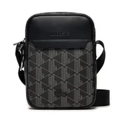 Torby męskie - Saszetka Lacoste NH4410LX Czarny - miniaturka - grafika 1