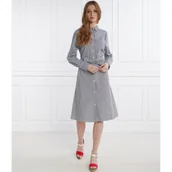 Sukienki - Tommy Hilfiger Sukienka z paskiem - miniaturka - grafika 1