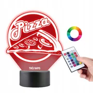 Lampy pozostałe - Lampka na Biurko Pizza Pizzeria Plexido - miniaturka - grafika 1
