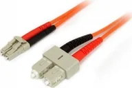 Kable światłowodowe - StarTech Kabel światłowodowy Startech 50FIBLCSC1 1 m - miniaturka - grafika 1