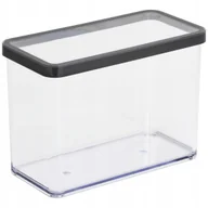 Pojemniki kuchenne - ROTHO Pojemnik 2,1 l żywność produkty sypkie szczelny grafitowy LOFT - miniaturka - grafika 1