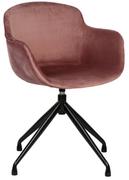 Krzesła - ExitoDesign Krzesło obrotowe TEO velvet róż antyczny EX650-20TPI - miniaturka - grafika 1