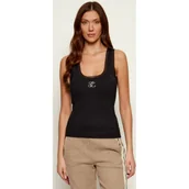 Koszulki i topy damskie - GUESS Top | Slim Fit - miniaturka - grafika 1