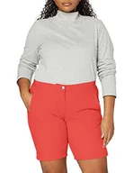 Spodenki damskie - Jack Wolfskin Hilltop Trail szorty damskie czerwony Tulip Red 40 - miniaturka - grafika 1