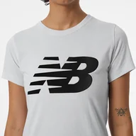 Koszulki i topy damskie - Damska Koszulka NEW BALANCE NB CLASSIC FLYING NB GRAPHIC TEE NBWT03816WT – Biały - miniaturka - grafika 1