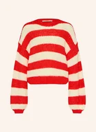 Moda i Uroda OUTLET - Garcia Sweter Oversize rot - miniaturka - grafika 1
