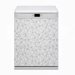 Bluedecor Maskownica zmywarki Geometryczne linie 60x80 - Dekoracje domu - miniaturka - grafika 1