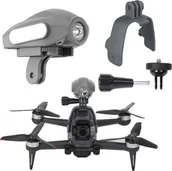 Akcesoria do drona - SunnyLife LAMPA LED UCHWYT MOCOWANIE GOPRO 1/4' CALA DO DRONA DJI FPV - NOWA WERSJA V2 - miniaturka - grafika 1