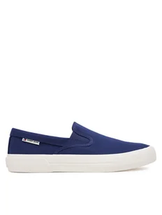 Tommy Jeans Tenisówki Slip On Canvas Color EM0EM01544 Granatowy - Trampki męskie - miniaturka - grafika 1