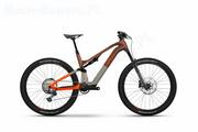 Rowery elektryczne - Haibike LYKE CF 10 2023 leather/orange - gloss 29 cali - miniaturka - grafika 1