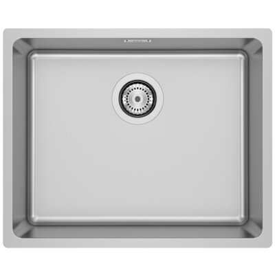 Roca Zlewozmywak jednokomorowy Roma 54 A870P10500 Stal nierdzewna 44x54