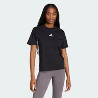 Koszulki sportowe damskie - Koszulka Essentials 3-Stripes Cotton - miniaturka - grafika 1