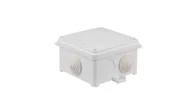 Puszki elektryczne i akcesoria - Simet Puszka n/t hermetyczna pusta 93x93x53mm IP55 biała N 90x90 35120206 35120206 - miniaturka - grafika 1
