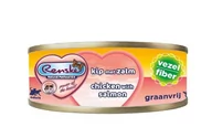 Mokra karma dla kotów - Renske Zestaw Renske Cat fresh meat chicken with salmon - 48 x kurczak z łososiem, uzupełniająca, filety (48 x 70g) 8717185292374 - miniaturka - grafika 1