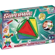 Klocki - PlastWood Supermag Toys, klocki magnetyczne Tags Primary - miniaturka - grafika 1